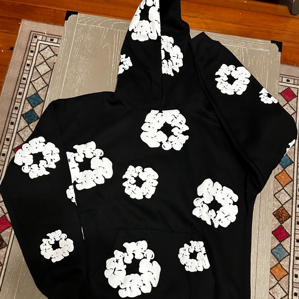 Denim Tears Hoodie Black *Brand New*
